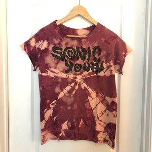 Vintage Sonic Youth tie dye shirt